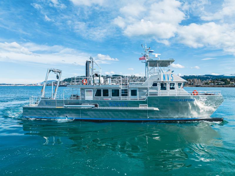 R/V Shackleford will soon conduct near-shore survey work for Danish power company Ørsted. SUBMITTED PHOTO